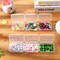 24-Pack Small Clear Plastic Storage Containers – Hinged Lid Boxes for Beads, Jewelry, Crafts, Hardware, and Small Items (2.5" x 1.7" x 0.8")